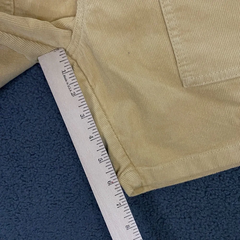 Katin Corduroy Trails Short Mens Small Butter Yellow Drawstring Surf Beach NWT